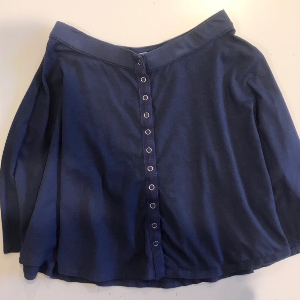 Urban Outfitters (Kimchi Blue) button down skirt